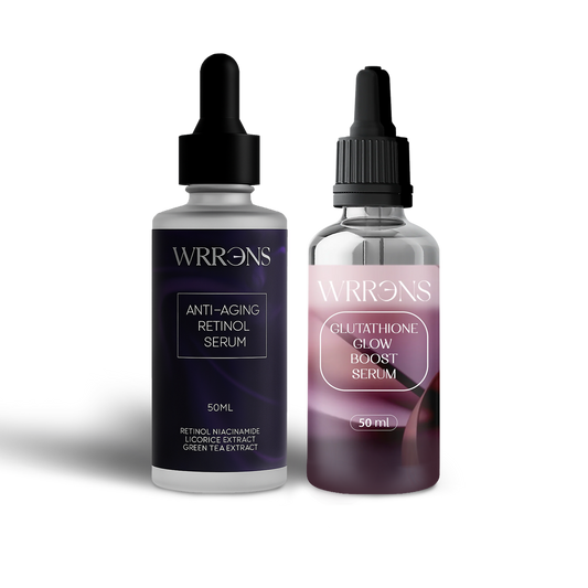 1% Retinol & 2% Glutathione Serum Combo (50ml)