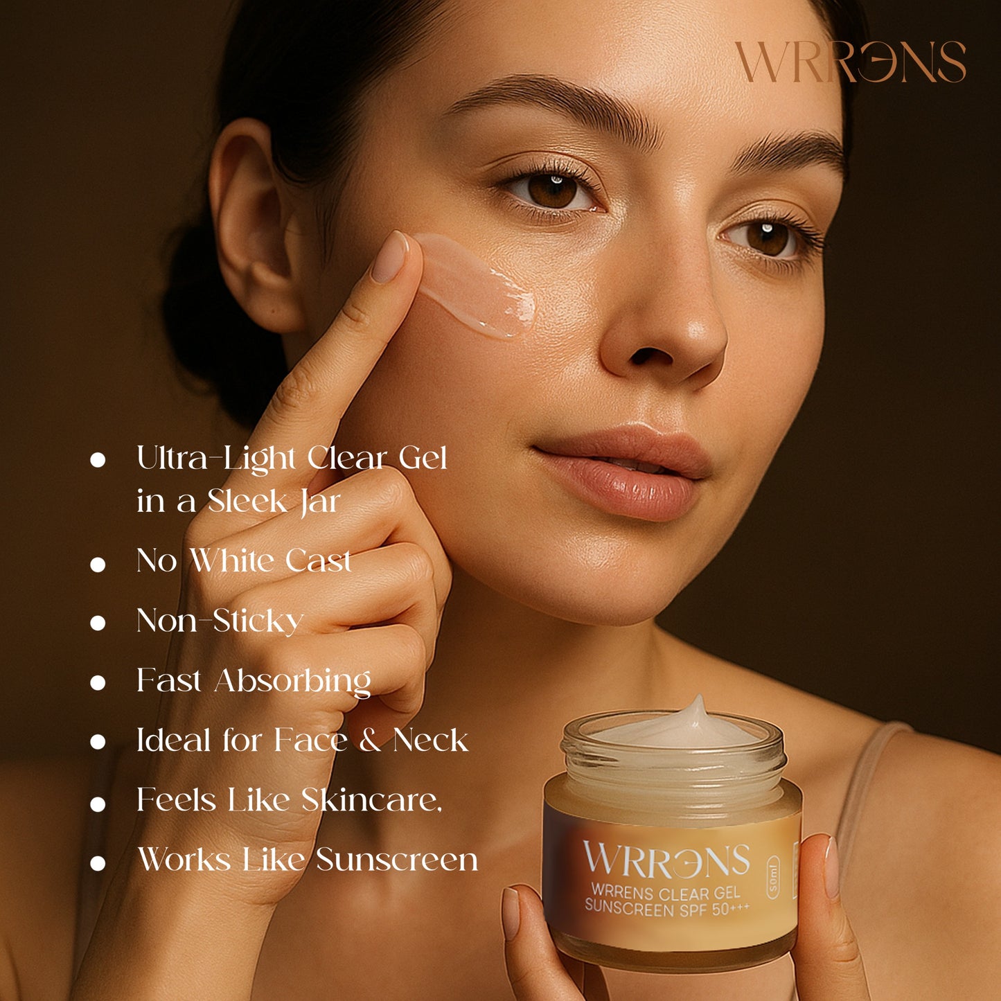 Clear Gel Sunscreen SPF 50+++