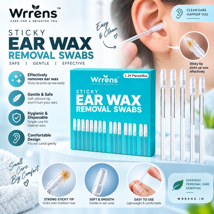 Sticky Ear Wax Removal Swabs
