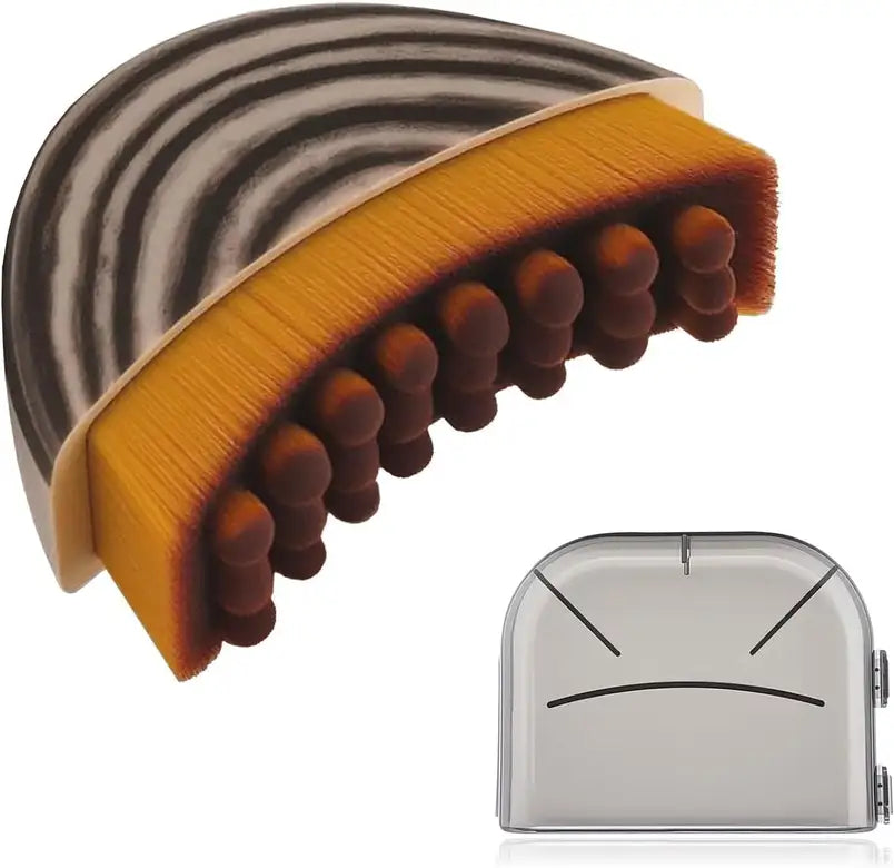 lymphatic facial brush with travel case