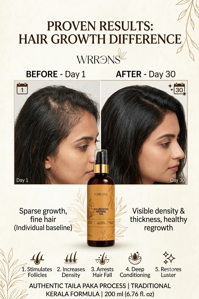 Wrrens Ayurvedic Herbal Oil